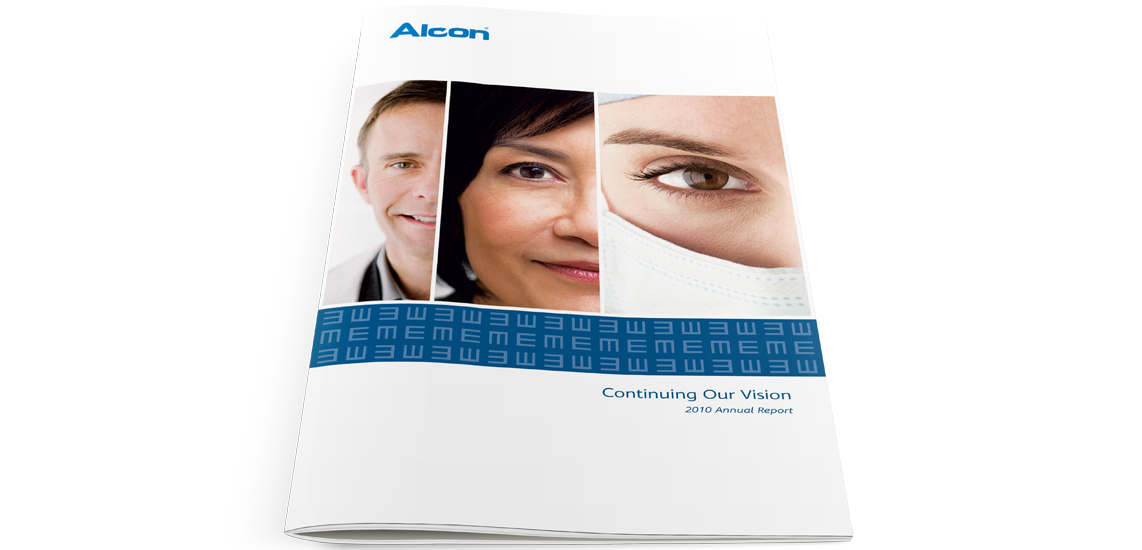 Alcon 2010 Annual Report Cover