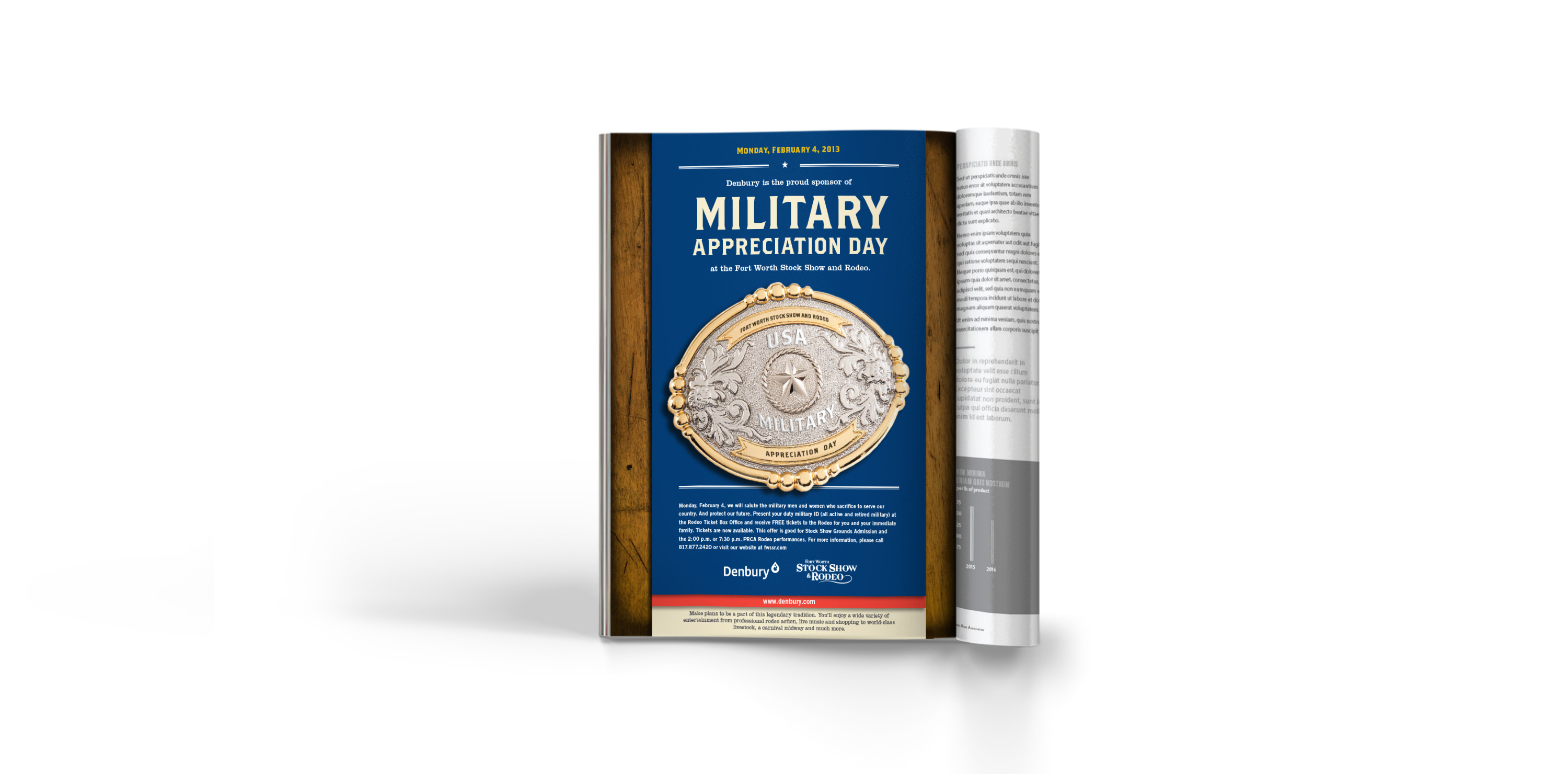 Denbury Resources Military Appreciation Day Print Ad