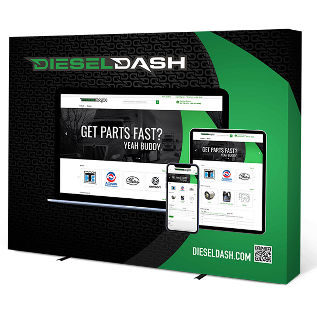 Diesel Dash Trade Show Pop Up