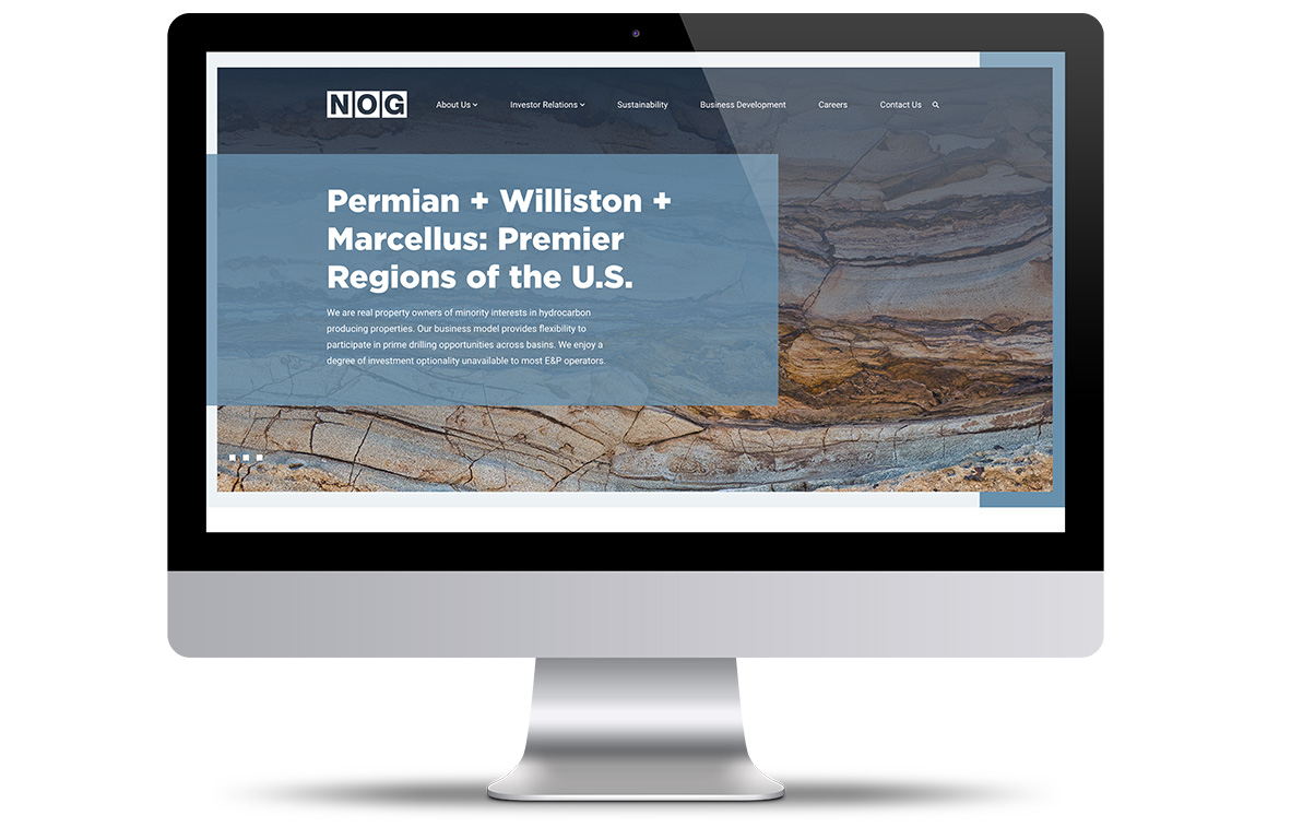 Northern Oil and Gas Website