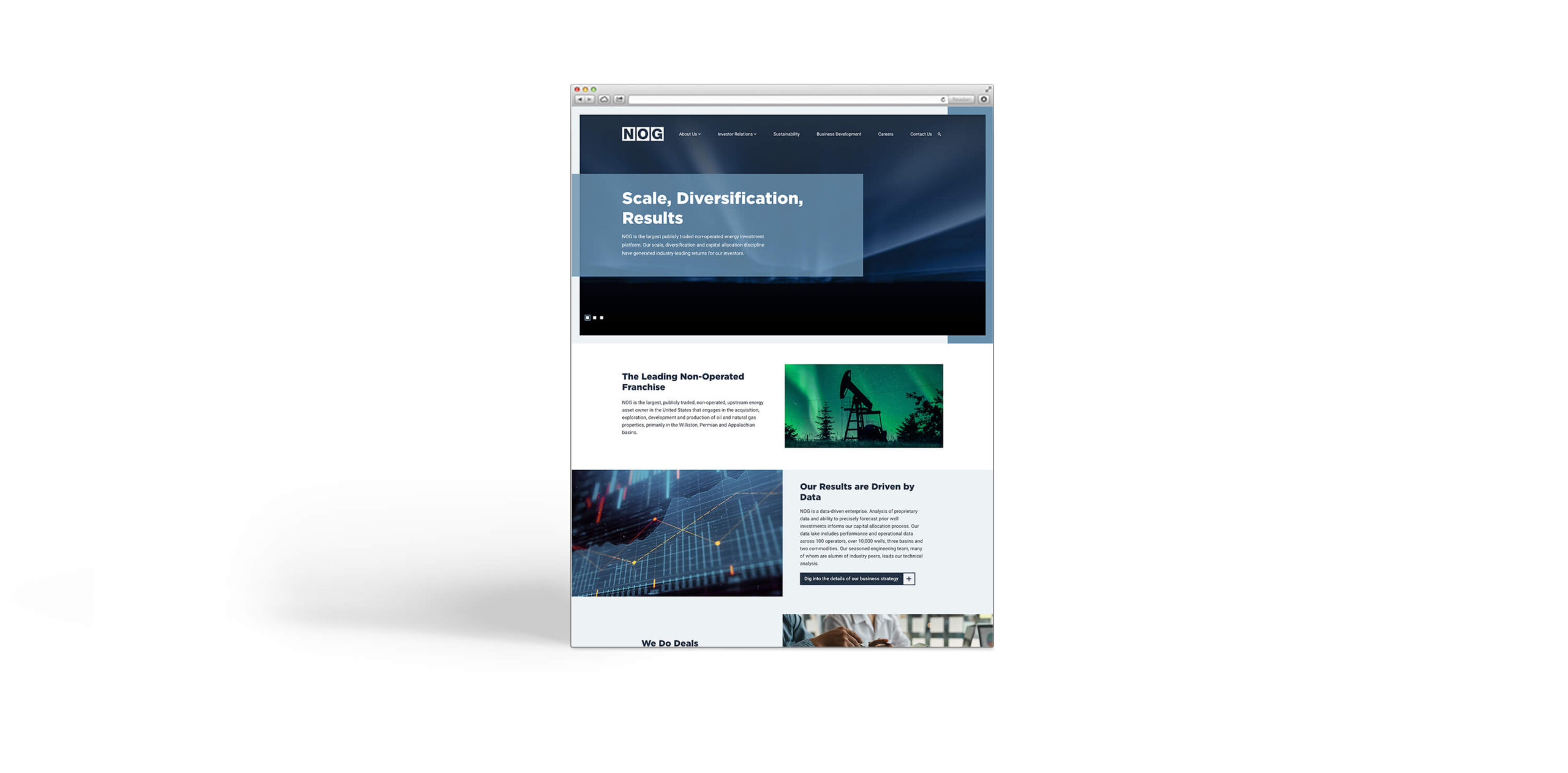 Northern Oil & Gas (NOG) Website