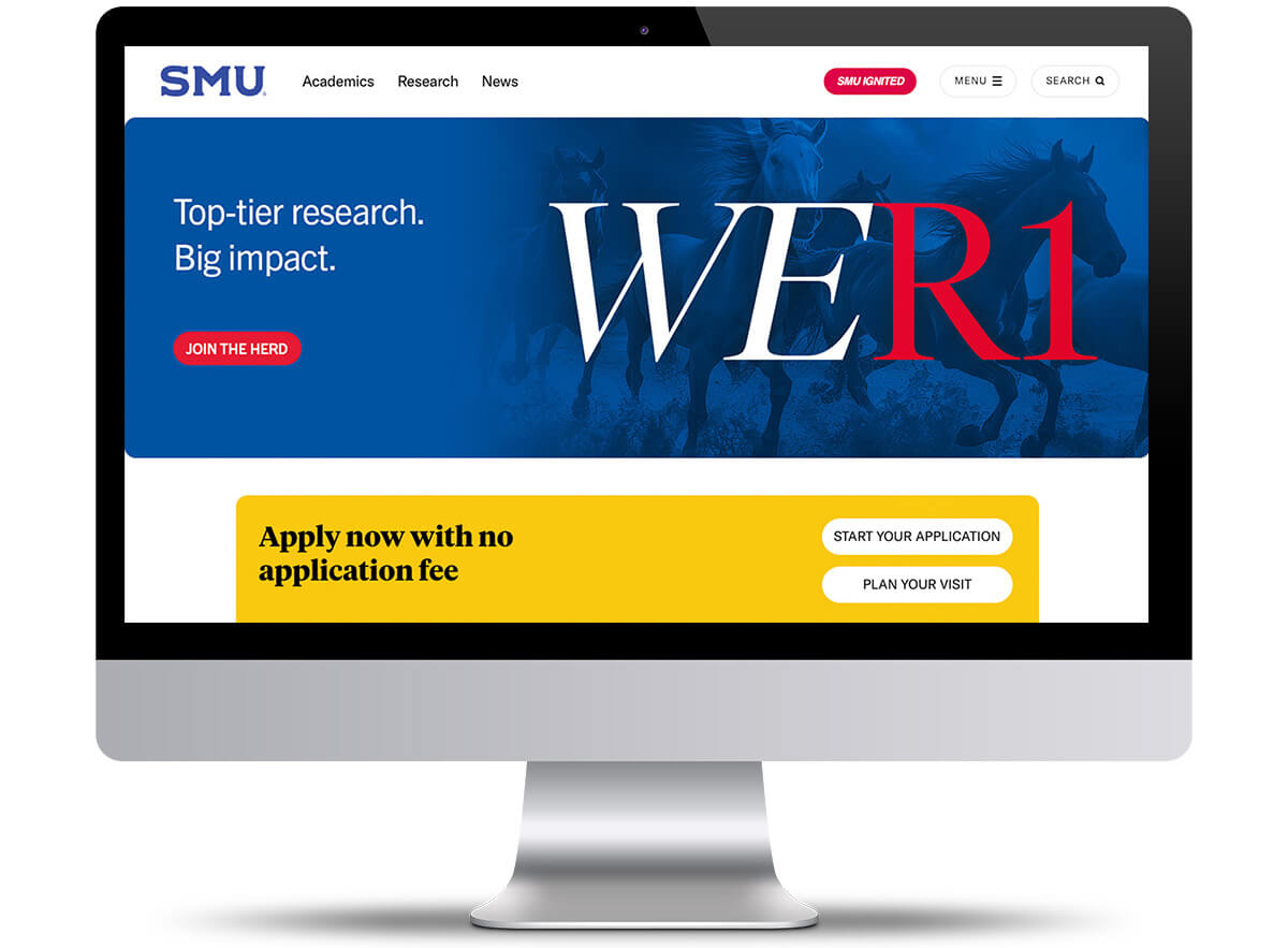 SMU WeR1 Homepage Take Over