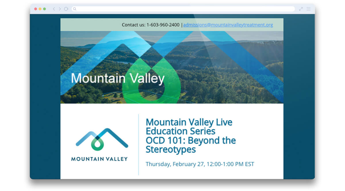Mountain Valley Email Template
