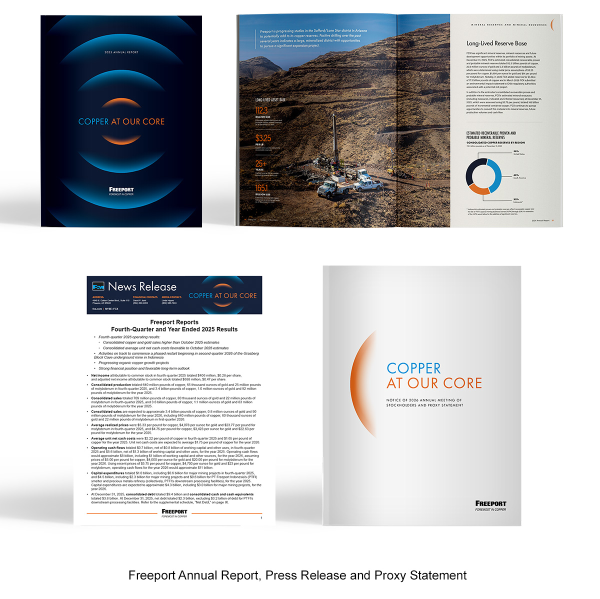 Freeport Annual Report, Press Release and Proxy Statement 
