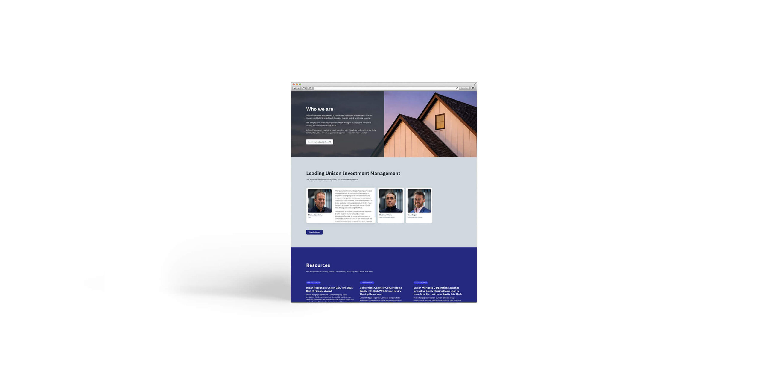 UnisonIM Website