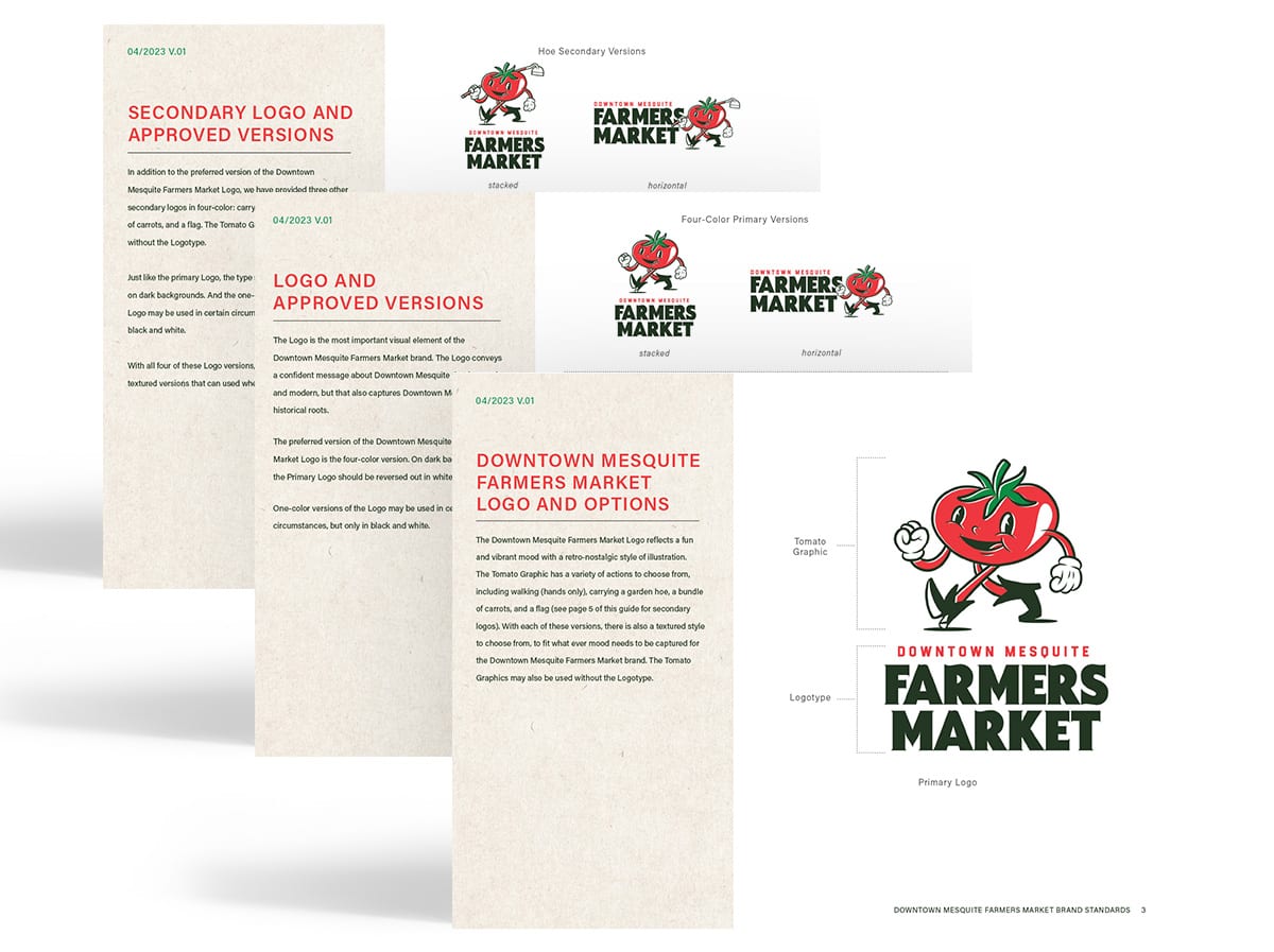 Mesquite Farmers Market Brand Standards