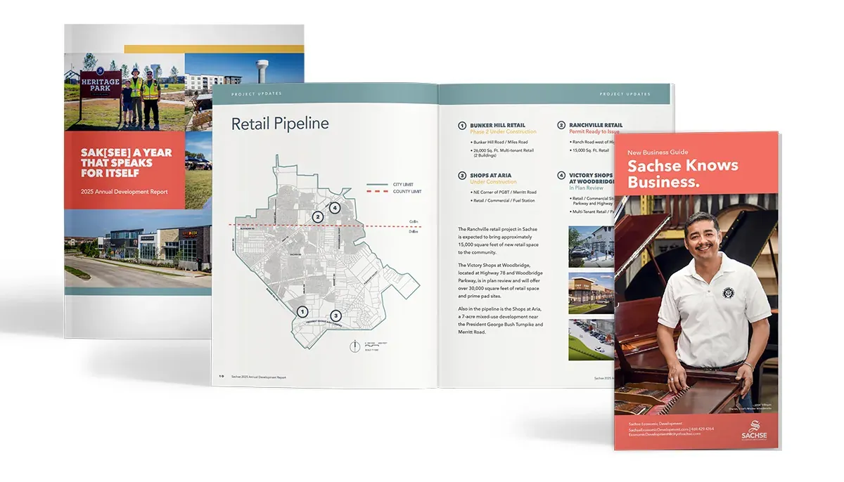 Sachse EDC Annual Development Report and BusinessvVisitation Program